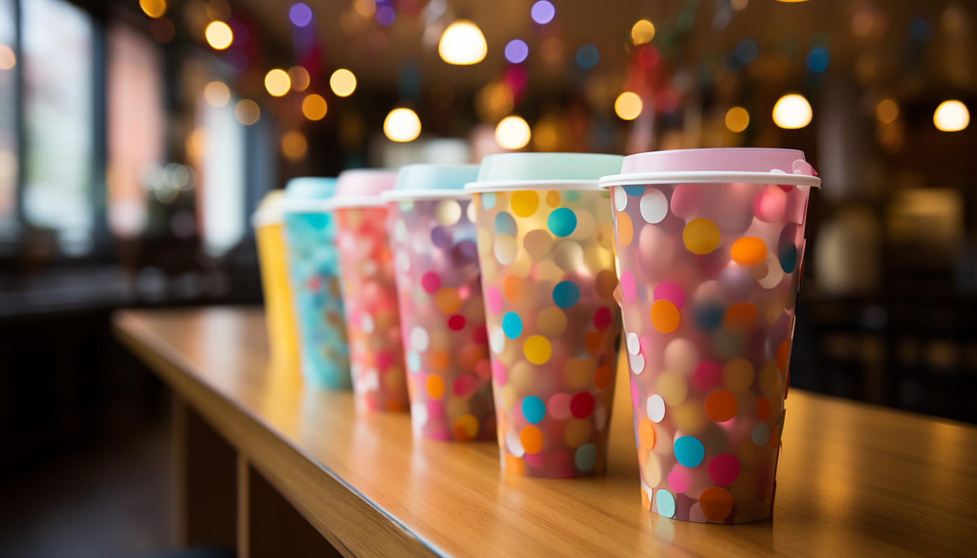 Divers - Atouts des gobelets plastiques (réutilisables et personnalisables)