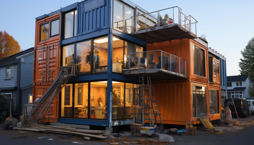 Divers - Construire sa maison avec un container